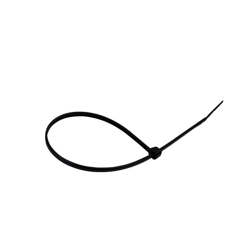 BRIDA NYLON - 3,6X200 MM (100), NEGRU  - HB621320