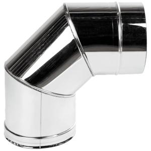 COT DREPT, INOX - 120 MM