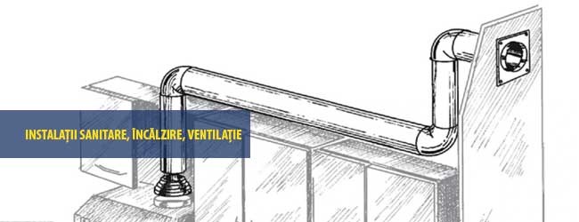 Instalatii sanitare, incalzire, ventilatie