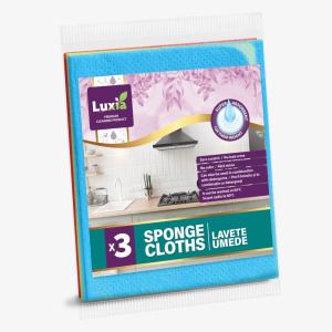 Lavete umede Luxia 16x16 cm, set 3 buc (540058)