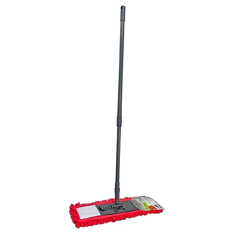 MOP PLAT MICROFIBRA, CU CIUCURI, COADA TELESCOPICA (GP)-004197