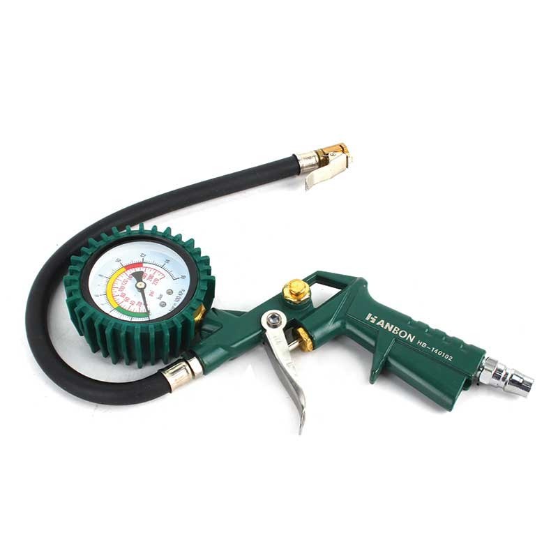 PISTOL AER COMPRIMAT CU MANOMETRU 0-16 BAR - HB104101