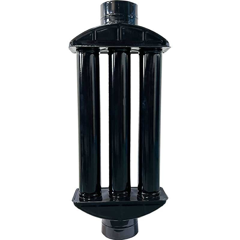 RECUPERATOR CALDURA EMAILAT NEGRU MAX - 130 MM (HT)