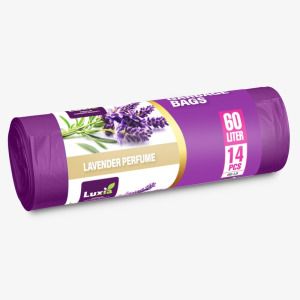Sac menajer HDLD Luxia cu urechi, parfum lavandă 60 L, 14 buc (540775)