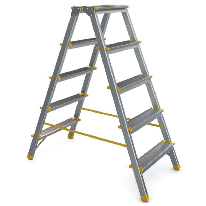 SCARA ALUMINIU 2 TRONSOANE x 3 TREPTE (963) (ALV) - 0.65 M