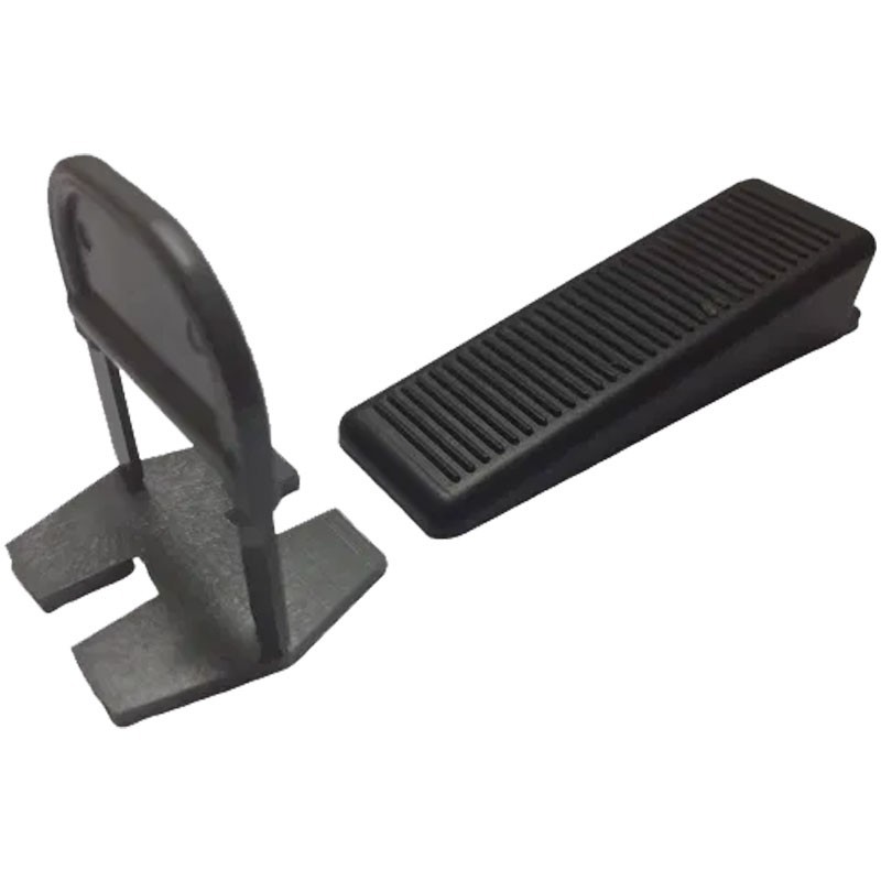 SISTEM NIVELARE GRESIE/FAIANTA - SET 50 CLIPS PT. ROST MIN.1 MM+ 50 PENE PT.GROS.PLACI MAX.12 MM