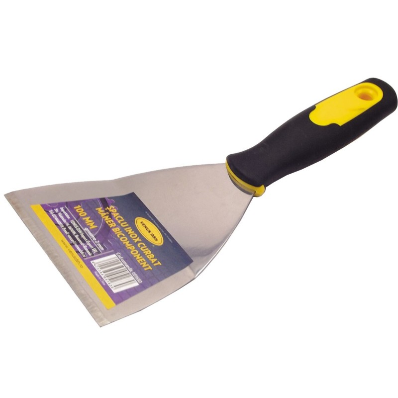 SPACLU INOX CURBAT, MANER BICOMPONENT 100 MM