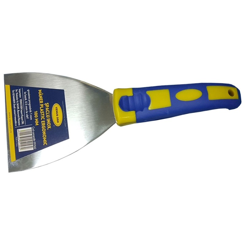 SPACLU INOX, MANER PLASTIC ERGONOMIC 100 MM