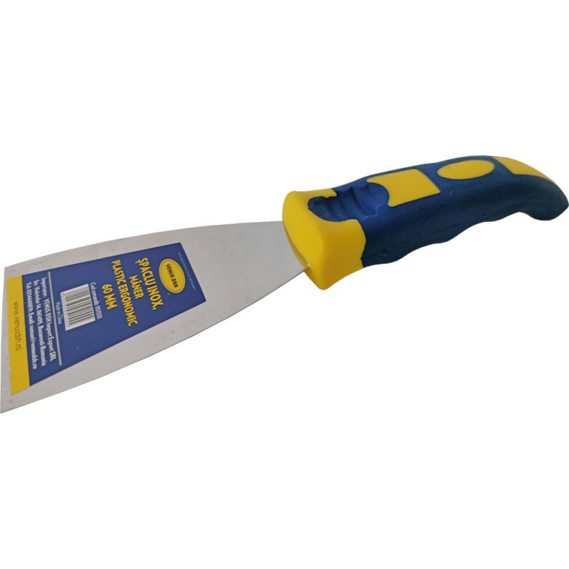 SPACLU INOX, MANER PLASTIC ERGONOMIC  60 MM